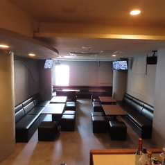 【最大40名様までOK◎】シックで落ち着いた雰囲気の中でカジュアルにお食事やお酒をお楽しみ下さい！宴会はもちろん、カジュアルな飲み会や家族での食事会も♪[静岡/女子会/記念日/居酒屋/宴会/飲み放題/酒/肉/チーズ/会社宴会/女子会/二次会/誕生日/サク飲み]