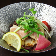 高原コーチンむね たたきポン酢