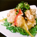 料理メニュー写真 小海老の“柚子マヨ”