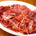 料理メニュー写真 スペイン産イベリコ豚の生ハム　　
