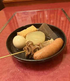 ●和風だしのおでん６種盛り●の写真