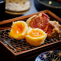 天ぷらはおつまみから甘味まで！