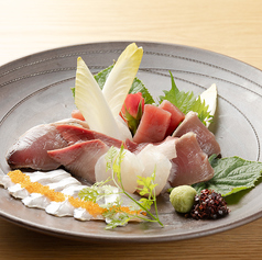 鮮魚の三点盛り