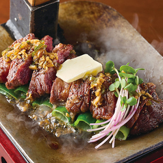 牛カルビステーキ ねぎ生姜醤油