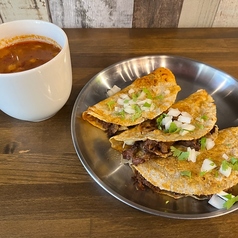 TACOLO@ヒゲとカフェのコース写真