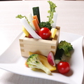 料理メニュー写真 旬野菜のスティックサラダ