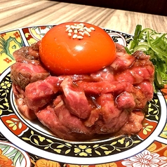 和牛炙りユッケ