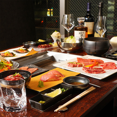 黒毛和牛焼肉 虎斑 TORAFU 北新地店のコース写真