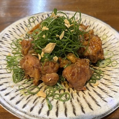 九条ネギのからあげ