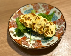 桜島大根の味噌漬けクリームチーズ