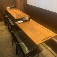 ゆったり個室もあります。お座敷は大人数対応可能！