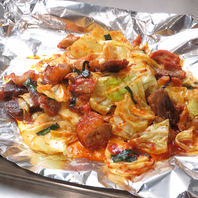 博貴名物！うま辛味噌ホルモン焼きは是非食べて欲しい◎