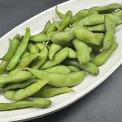 鰹節の冷奴/枝豆/やみつき塩だれキャベツ