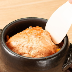 蟹といくらの釜飯