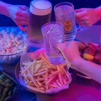 飲食物の持ち込み完全自由