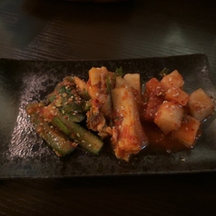 キムチ盛り合わせ