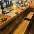 お一人様やカップルにはカウンターがおすすめ！仕事帰りのちょい飲みなどにも最適☆