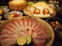 鰤しゃぶの小鍋