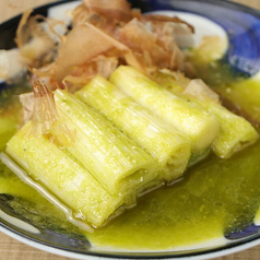 白ネギの揚げ浸し