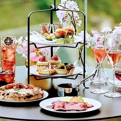 ルーフトップテラスのコース写真