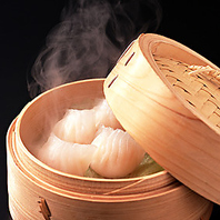 人気の点心やお食事の締めにぴったりの麺類なども充実◎