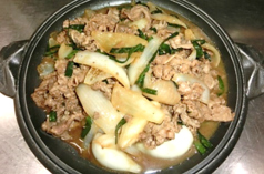 牛肉と玉ねぎのスタミナ焼き