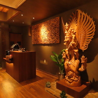 特別な時間を演出する、こだわりの空間。