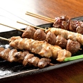 料理メニュー写真&nbsp;45 焼き鳥5本盛合せ