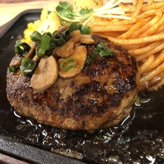 ガーリックハンバーグ