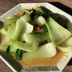 青菜炒め