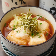 揚げだし豆腐