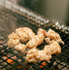 牛上ホルモン炭焼～和風薬味の洗いだし～