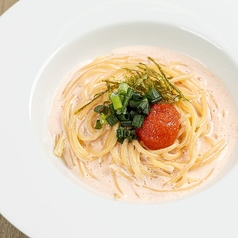 明太子クリームパスタ