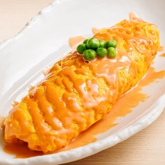 エビ入りかに玉オムレツ