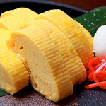 定番人気の　ふわふわ出し巻き玉子…注文をいただいてから、ひとつずつ焼きあげます！