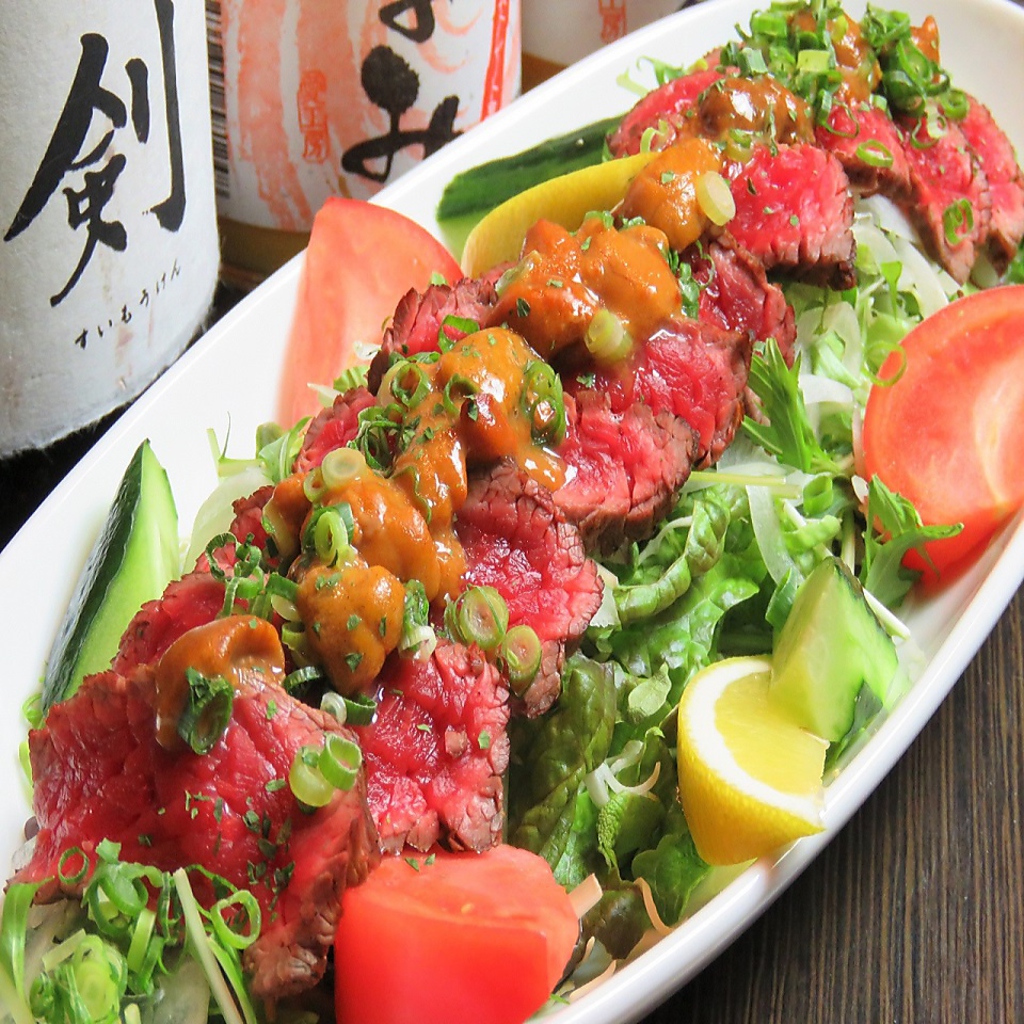 今ブームの赤身肉メニューもKOHKOH風にアレンジ