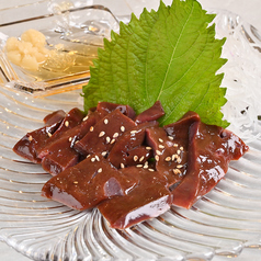 馬レバー刺