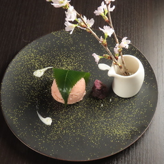 本日のアイスクリームまたはソルベ