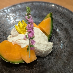生メロン×白和え