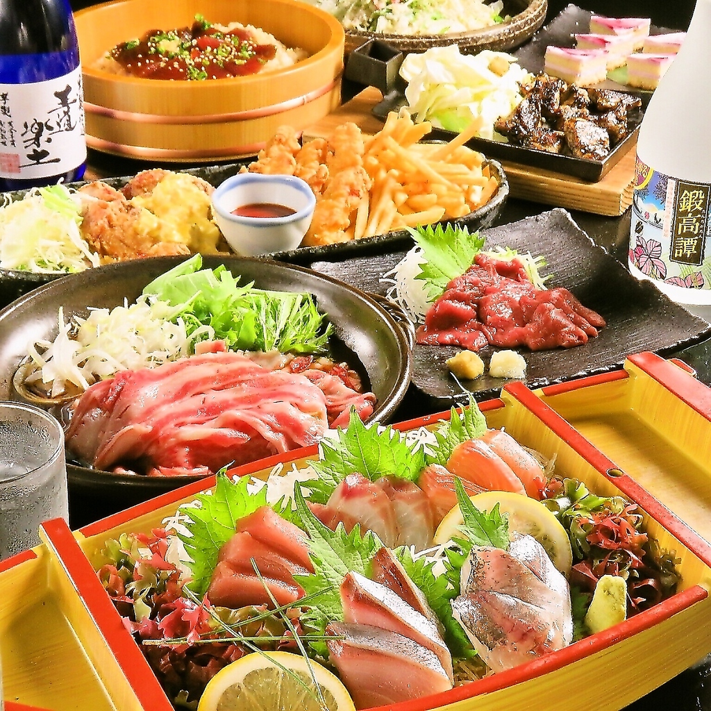 飲み放題付きコースも充実！予算に合わせてご用意。