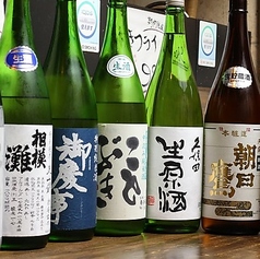 銘柄日本酒の品揃え!毎月変わる。