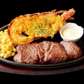 料理メニュー写真&nbsp;ロブスター半尾 & Jr.ステーキ 150g