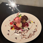バースデープレートもご用意可能！誕生日や記念日利用に最適◎
