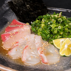 阿波びんびと渭東ねぎのすだちパッチョ