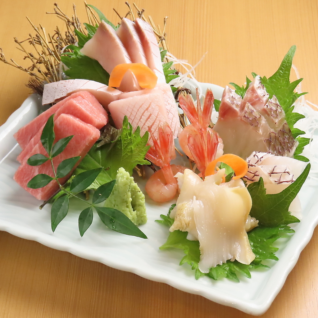 新鮮な海の幸を存分にご堪能いただけます！美味しいお酒と一緒にお召し上がりください◎