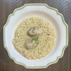 牡蠣の海鮮リゾット　