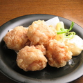 料理メニュー写真&nbsp;鶏もも唐揚げ、選べるソース！