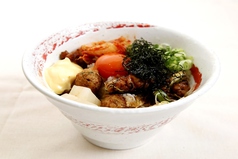 鳥丼(玉子、ねぎ入り／スープ付)/鶏がらスープ茶漬、