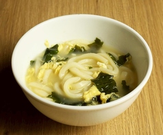 お子さま玉子うどん