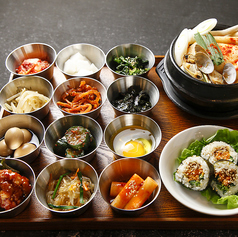 韓国まるごと食べ尽くしをコンセプトにしたランチ